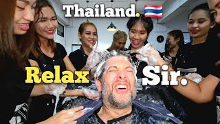 NOT A DIDDY PARTY Relaxation Gone Wild w the best EAR CLEANING MASSAGE SPA amp HAIR Thailand 🇹🇭 [upl. by Gianina]