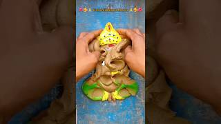 Ganpati Bappa murti making video 🙏🥰🌺 shorts youtubeshorts ganpatibappamorya ganpati ganesh [upl. by Merari90]