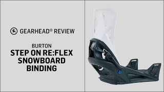 Burton Step On ReFlex Snowboard Binding  GH Review [upl. by Jepson488]