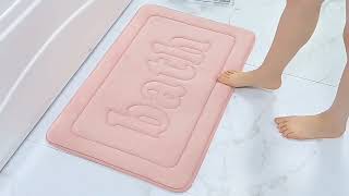 Quick drying super absorbent bathroom mat [upl. by Glynis]