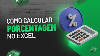 COMO CALCULAR PORCENTAGEM no Excel  3 MANEIRAS PRÁTICAS [upl. by Almeda]