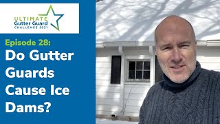 Do Gutter Guards Cause Ice Dams S1 EP28 [upl. by Enirhtak]