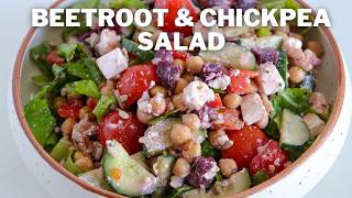 Beetroot and Chickpea Salad Recipe [upl. by Iaoh239]