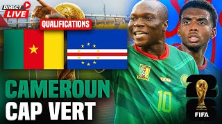 🔴 CAMEROUN  CAP VERT 41 🔥LES LIONS DETOO LEADER 1ERE DE BRYS  QUALIF COUPE DU MONDE 2026 [upl. by Kelam]