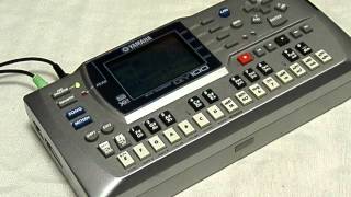 YAMAHA Music Sequcner MIDI XG QY100 [upl. by Nilkoorb]