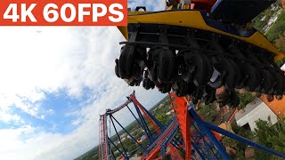 SheiKra 4K Back Seat POV September 2023 Busch Gardens Tampa Tampa FL [upl. by Eiluj]