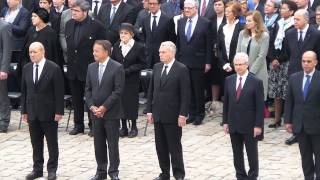 Invalides  lhommage solennel de tout un pays à Pierre Mauroy [upl. by Moira911]