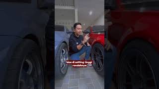 quotBang mau nanya dong Coilover itu shocknya bisa disetting ya tinggi rendahnyaquot shorts f30 bmwf30 [upl. by Baalman453]