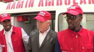 UN envoy for Somalia urges more support for countrys only free ambulance service Part 1 [upl. by Ruff]