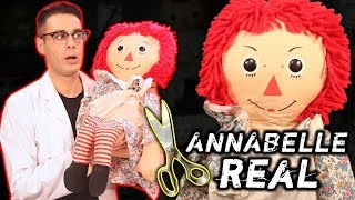 ABRO UNA MUÑECA ANNABELLE REAL ¿Qué Hay Dentro Annabelle Desapareció del Museo  La Historia Real [upl. by Valente776]