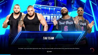 Smackdown The Street Profits vs the Authors of Pain [upl. by Dominick991]