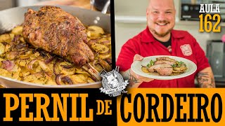 Aula 162  Pernil de Cordeiro receita de Pernil PERFEITO para Réveillon  Cansei de Ser Chef [upl. by Bryn523]