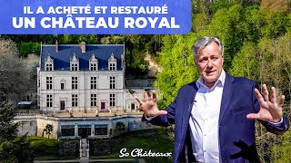 IL ACHÈTE ET RESTAURE UN CHÂTEAU ROYAL ABANDONNÉ au coeur dAmboise [upl. by Etak860]