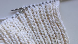 1 Knit Stitch Patterns for Beginning Knitters [upl. by Ole846]