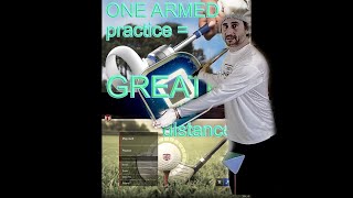 ONE ARMED simulator practice for greater distance [upl. by Ogaitnas]