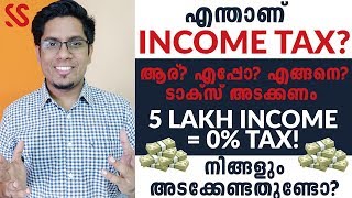 ശരിക്കും എന്താണ് INCOME TAX Income Tax Slabs amp Calculation Explained FY 201920  Malayalam Finance [upl. by Auhsot548]