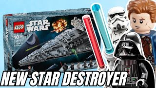 LEGO Star Wars 2024 Imperial Star Destroyer OFFICIAL PICTURES Cal Kestis [upl. by Yelsnik]