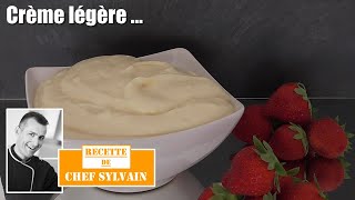 La crème légère par Chef Sylvain  Les bases de la pâtisserie [upl. by Noillimaxam]