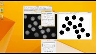 ImageJ Tutorial Microsphere size measurement [upl. by Mart]