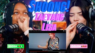 TAEYANG  ‘Shoong feat LISA of BLACKPINK’ PERFORMANCE VIDEO  DANCE PRACTICE reaction [upl. by Perusse556]