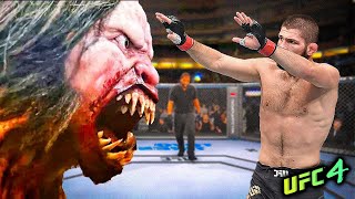 Zabella vs Khabib Nurmagomedov EA sports UFC 4  Rematch [upl. by Treb]