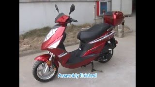 Official TaoTao 150cc Scooter Assembly Video CY150  ALL 150cc TaoTao Scooters [upl. by Nazario177]