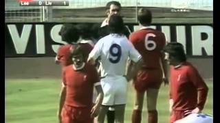 Johnny Giles punches Kevin Keegan in the face  Charity Shield 1974 Leeds United vs Liverpool [upl. by Rosane]