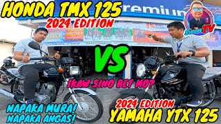 HONDA TMX 125 VS YAMAHA YTX 125  2024 MODEL  INSTALLMENT PRICE 2024 [upl. by Madalena]