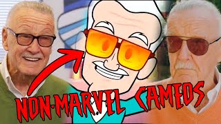 STAN LEE CAMEOS IN NONMARVEL MEDIA [upl. by Dnalsor]