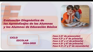 Evaluación diagnóstica MEJOREDU 2024 [upl. by Cthrine143]