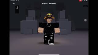 New Roblox avatar accessories adjustments accessories only [upl. by Airdnekal]