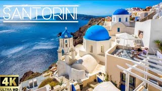 Santorini Greece  4k [upl. by Aikimat796]