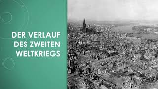 Geschichte Verlauf des Zweiten Weltkriegs einfach und kurz erklärt [upl. by Aicats]