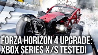 Forza Horizon 4 Xbox Series X Series S  A Good Upgrade But There Are Issues [upl. by Vivi]