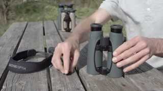 SWAROVSKI OPTIK – How to mount the LCSP lift carrying straps pro to the new EL Family binoculars [upl. by Annala]