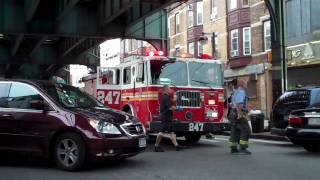 HATZOLAH B15 DIRECTING FDNY TO THE A SCENE OF AN MVA HIGH DEFINITION [upl. by Eilime]