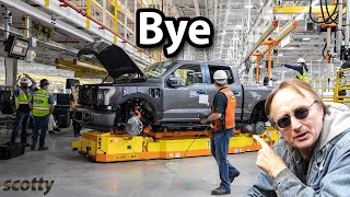 Ford Just Ended Production of the F150 Lightning and Dealerships are Returning Them [upl. by Yltneb]