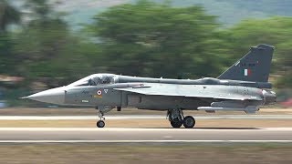 Indias Tejas fighter jet debuts at LIMA Langkawi 2019 [upl. by Skinner]