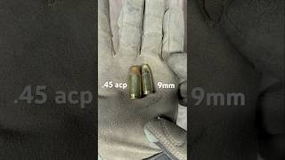 9mm vs 45acp Size Comparison [upl. by Wehrle590]