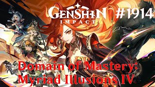 Genshin Impact Walkthrough Part 1914  Domain of Mastery Myriad Illusions IV No Commentary [upl. by Yrrot]