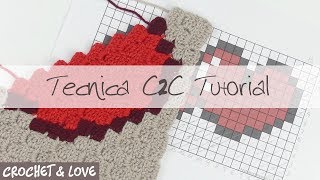 Tutorial Tecnica C2C uncinetto sub Eng y Esp [upl. by Nowtna897]