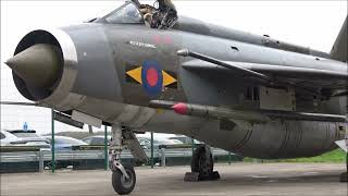 Lightnings at Bruntingthorpe Cold War Jets Day 27th April 2024 [upl. by Nylauqcaj]