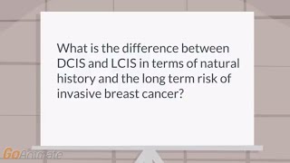 What is the difference between DCIS and LCIS [upl. by Uwton288]