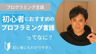 初心者におすすめの言語とは？｜おすすめする理由をまじえて、3分でわかりやすく解説します【プログラミング初心者向け】 [upl. by Reahard]