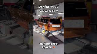 Volvo V70R making power on the dyno dynorun volvov70r [upl. by Aoket]