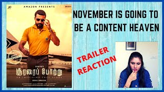 Soorarai Pottru  Official Trailer Reaction  Suriya Aparna  Sudha Kongara Ashmita Reacts [upl. by Roid703]