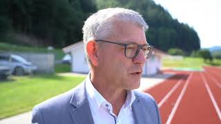 Fahndung in Oppenau Interview mit Bürgermeister Uwe Gaiser [upl. by Domini926]