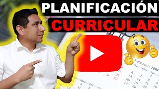 📅 👉PLANIFICACIÓN CURRICULAR  CAPACITACIÓN DOCENTE 2022👈😊 [upl. by Eciuqram]