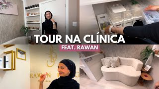 TOUR NA CLÍNICA DE ESTÉTICA ft RAWAN BRAGA [upl. by Gosnell216]