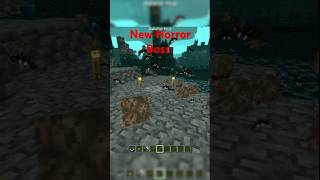 Minecraft New BOSS Mod [upl. by Namilus]